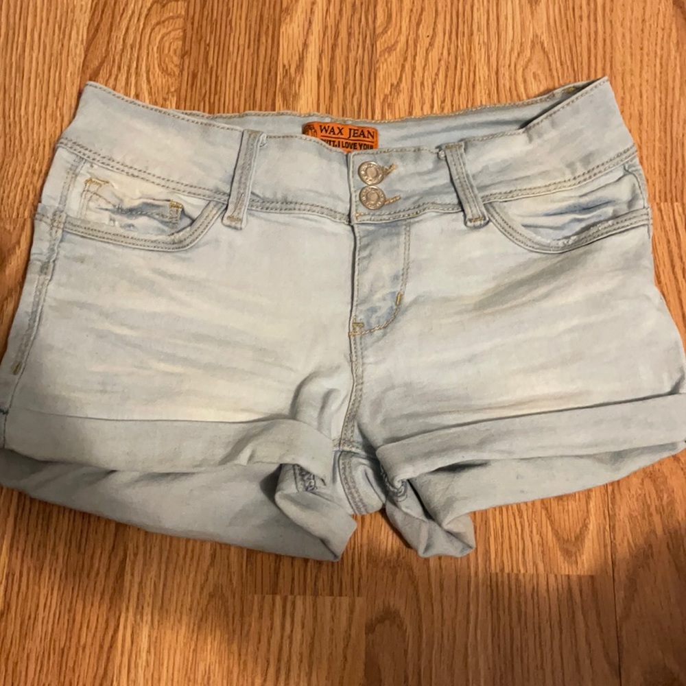 Wax Jean Jean Shorts
